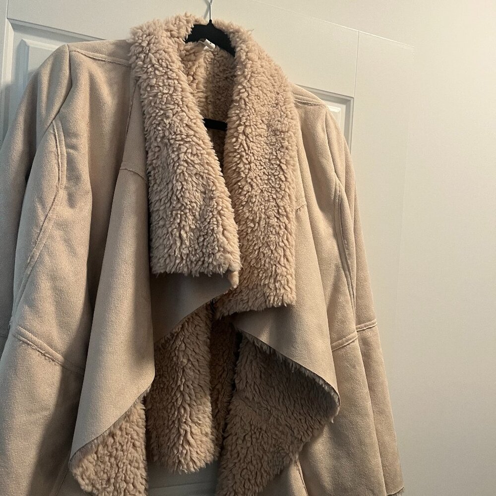 Others Follow Faux Fur/Sherpa Soft Jacket